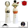 Couples  Fukuju Kokeshi (41cm)