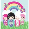 Accessoires Kimmi Junior  Carte Double � Paillettes + 16 Stickers ! G