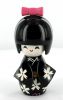 Kokeshi Chinoise  Kokeshi Chinoise Noir Mod�le 2 (9cm)
