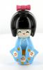 Kokeshi Chinoise  Kokeshi Chinoise Bleu mod�le 2 (9cm)