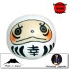 Ovales  Kofuku Daruma Blanc (6cm)