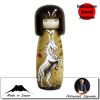 Horoscope  Kokeshi Porte-bonheur - Cheval - Taille M (26cm)