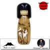Horoscope  Kokeshi Porte-bonheur - Chien - Taille M (26cm)
