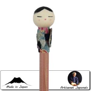 Crayons Crayon Kokeshi Bleu