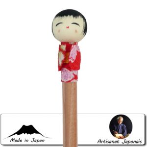 Crayons Crayon Kokeshi Rouge