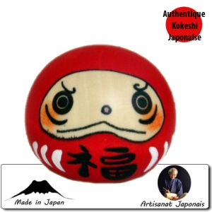 Ovales Kofuku Daruma Rouge(6cm)